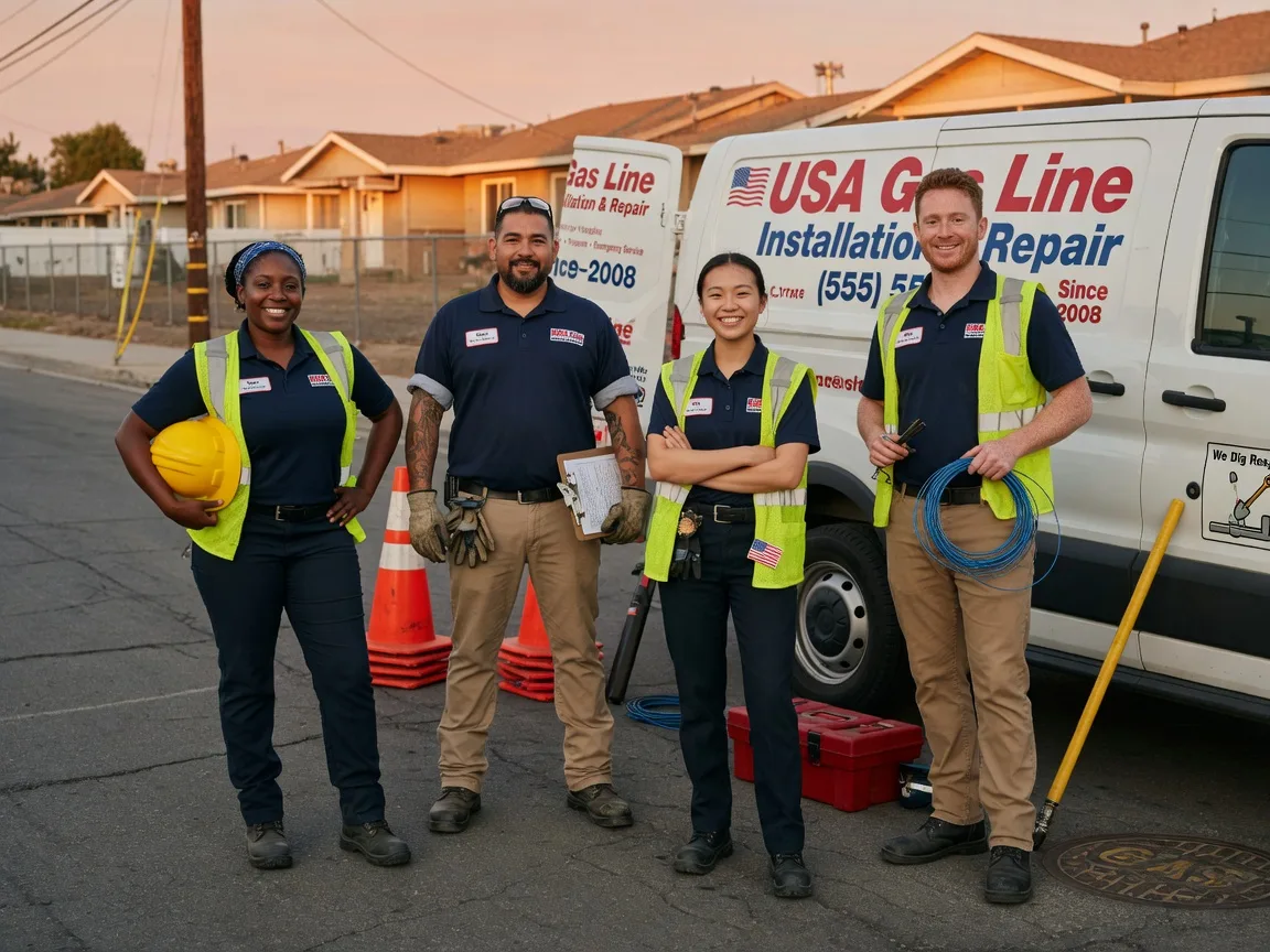 Gas Line Installation company in Capay, CA